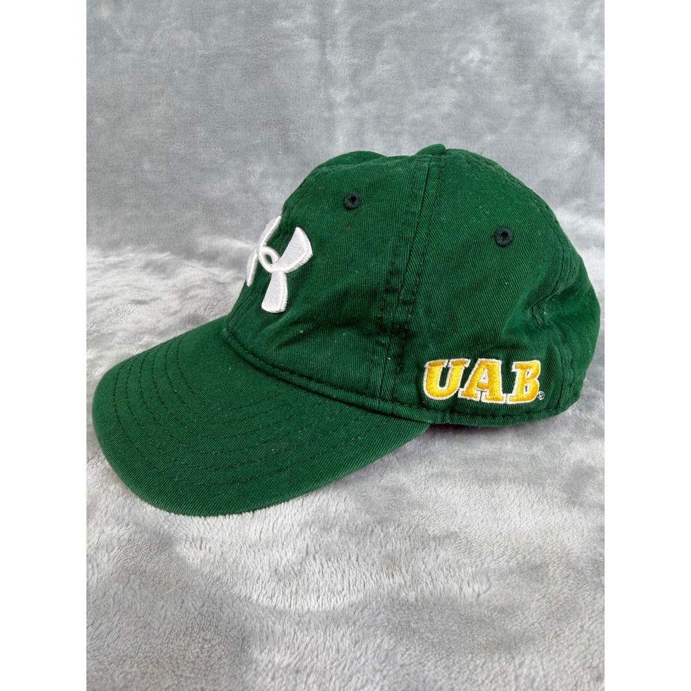 Under Armour UAB Blazers Baseball Hat Cap Youth OSFA Green NCAA College